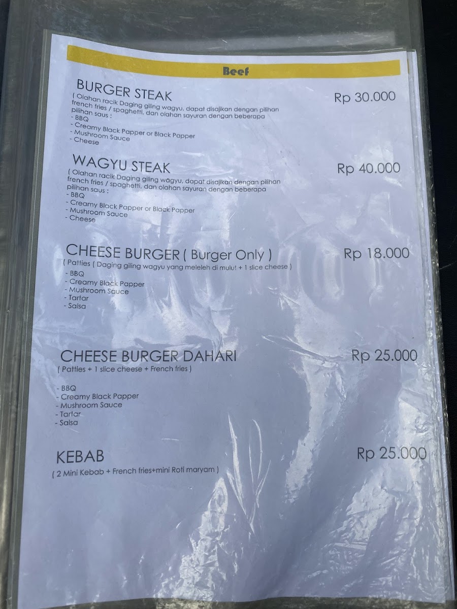 Menu Dahari Resto-8